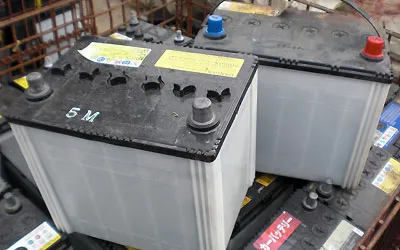 バッテリーの写真